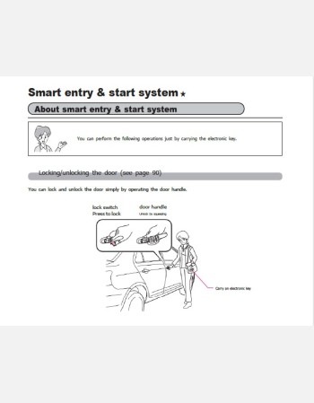 toyota belta 2010-2011 owners manual in english